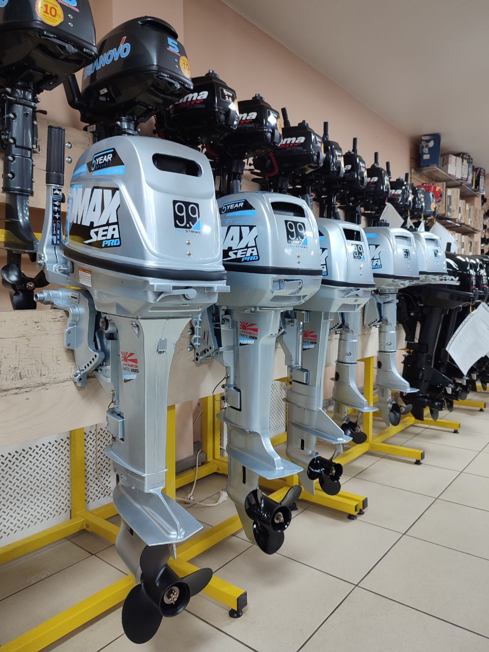 Лодочный мотор PROMAX SP5FHS (внешний бак 12 л) в Санкт-Петербурге