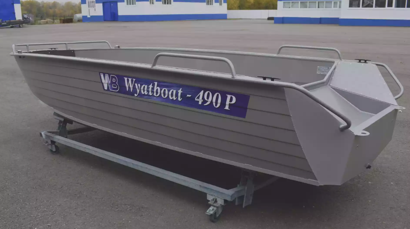 Алюминиевая лодка Wyatboat-490 P в Санкт-Петербурге
