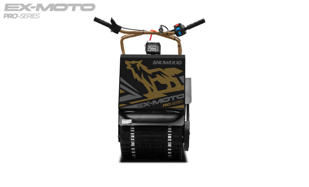 Мотобуксировщик EX-MOTO SNOWDOG S380 8л.с. в Санкт-Петербурге