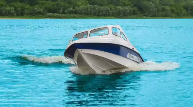 Стеклопластиковый катер Wyatboat-3 П (полурубка) в Санкт-Петербурге