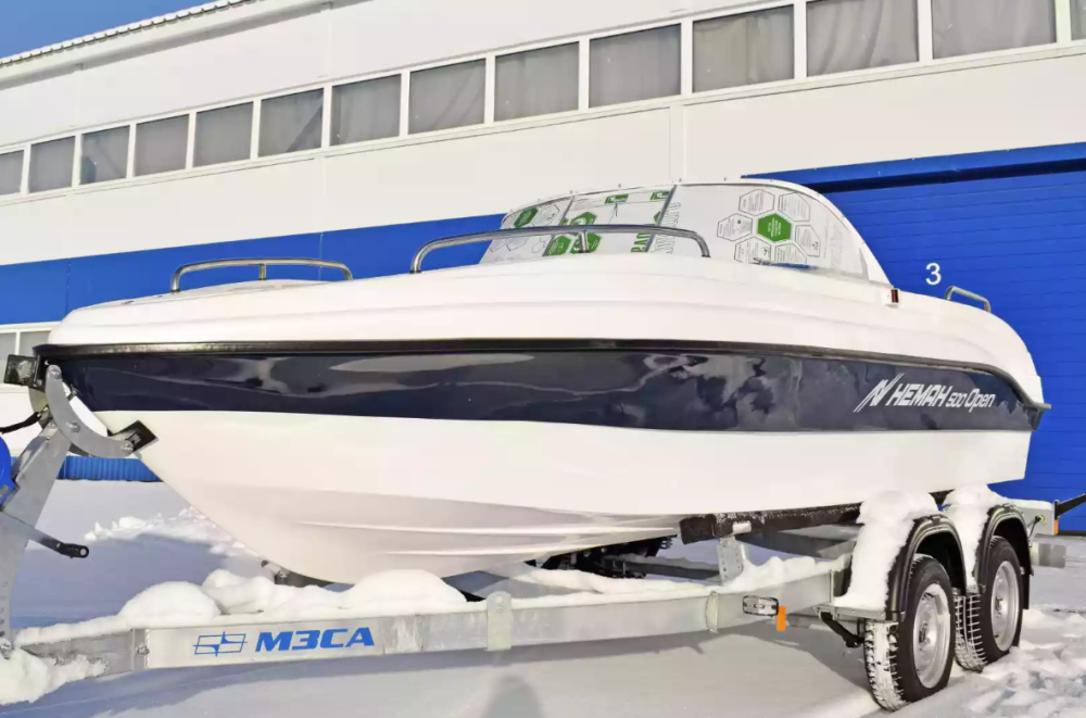 Стеклопластиковый катер Neman-500 Open в Санкт-Петербурге
