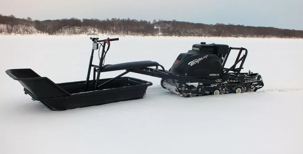 Мотобуксировщик Тофалар 500 с модулем Толкач в Санкт-Петербурге