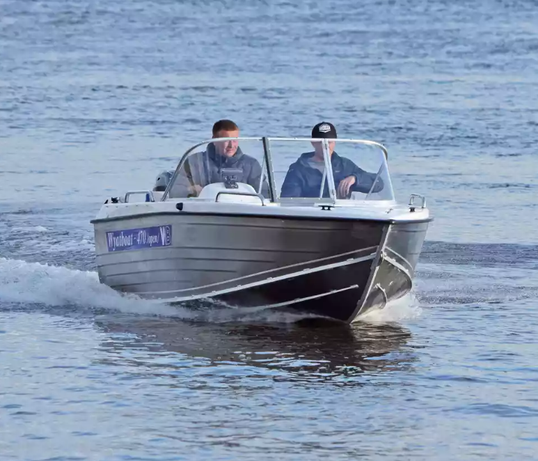 Комбинированный катер Wyatboat-470 Open в Санкт-Петербурге
