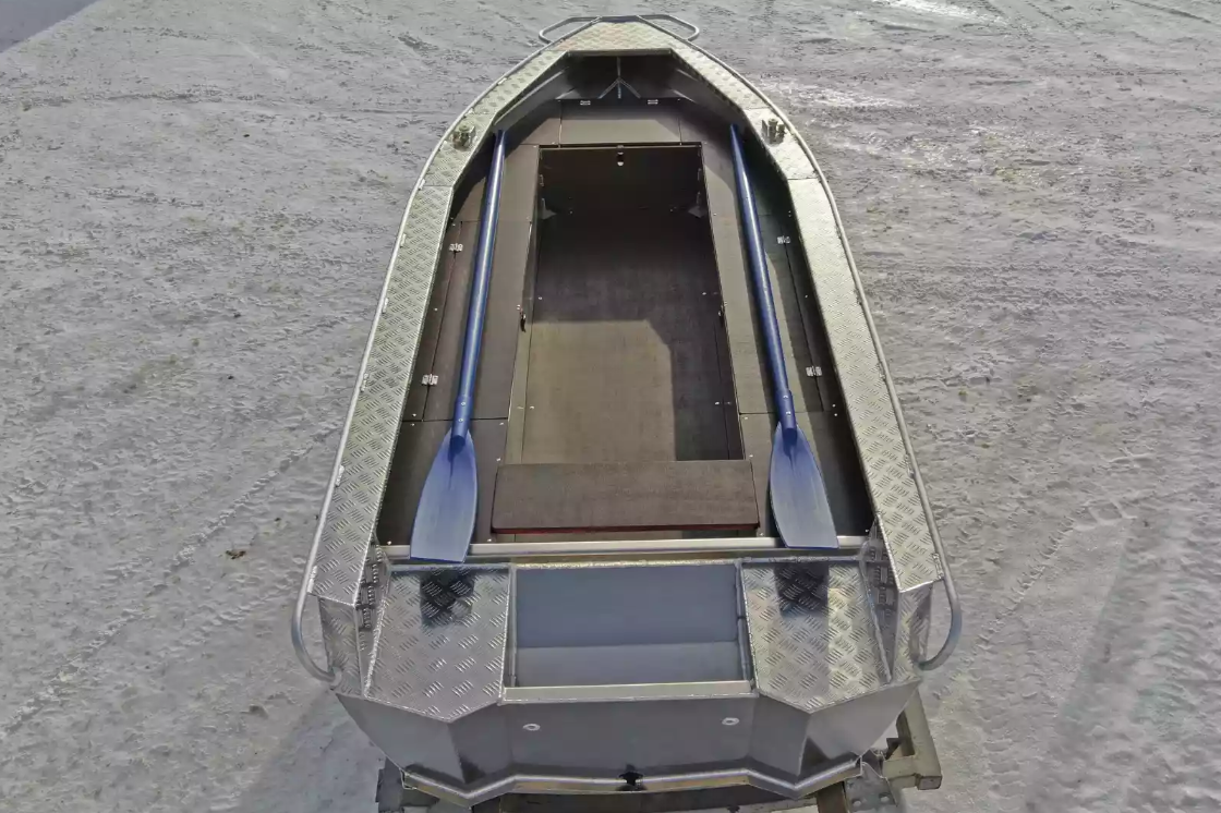 Алюминиевая лодка Wyatboat-340 РМ в Санкт-Петербурге