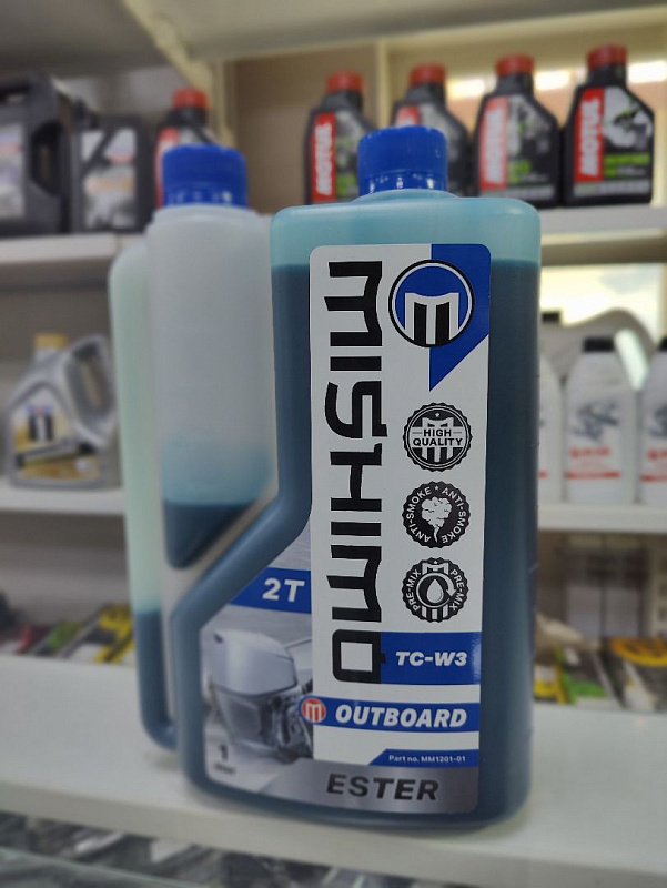 Масло MISHIMO 2T OUTBOARD (ESTER) полусинтетика 1 л в Санкт-Петербурге