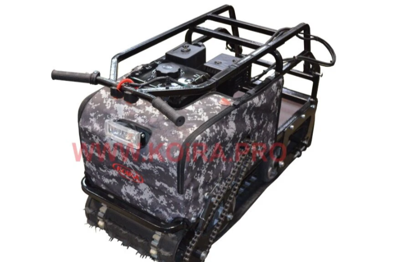 Мини мотобуксировщик КОЙРА "Вжик" (107 см) 7 л/с с ручным стартером в Санкт-Петербурге