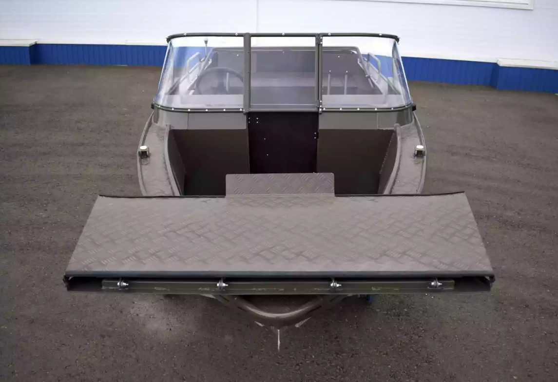 Алюминиевый катер Wyatboat-460 DCM в Санкт-Петербурге