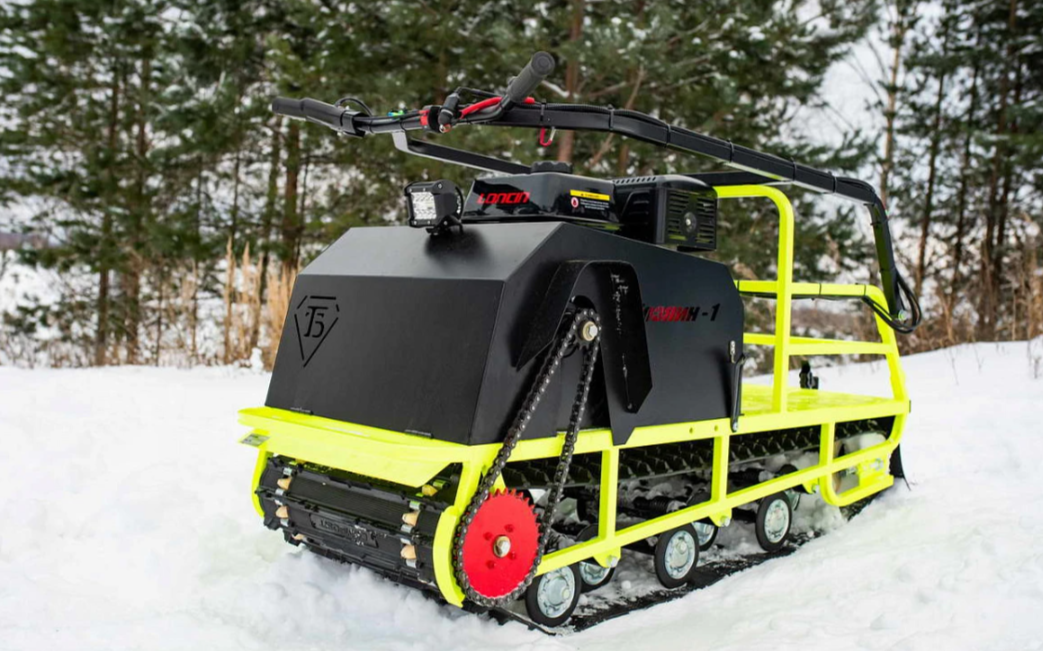 Мотобуксировщик Бурлак ХОЗЯИН-1 (капот металл) в Санкт-Петербурге