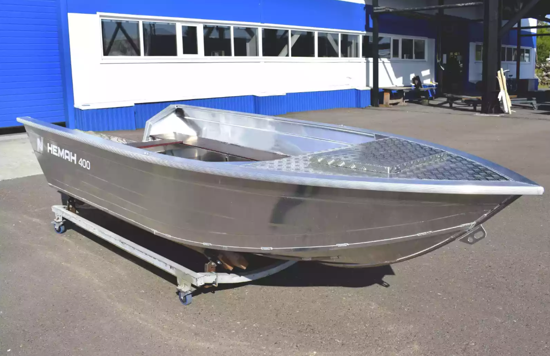 Алюминиевая лодка Неман-400 Р PRO в Санкт-Петербурге