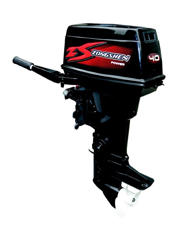 Лодочный мотор Zongshen T40 (+руль+пульт) в Санкт-Петербурге