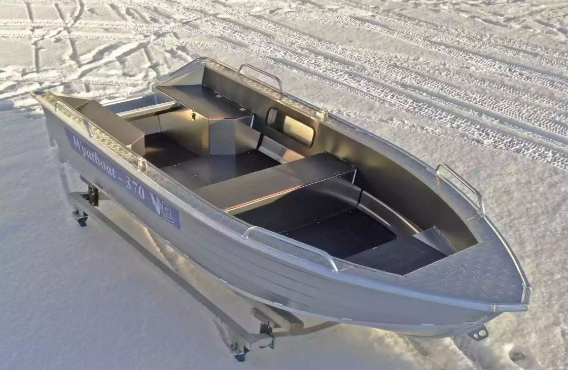 Алюминиевая лодка Wyatboat-370 в Санкт-Петербурге