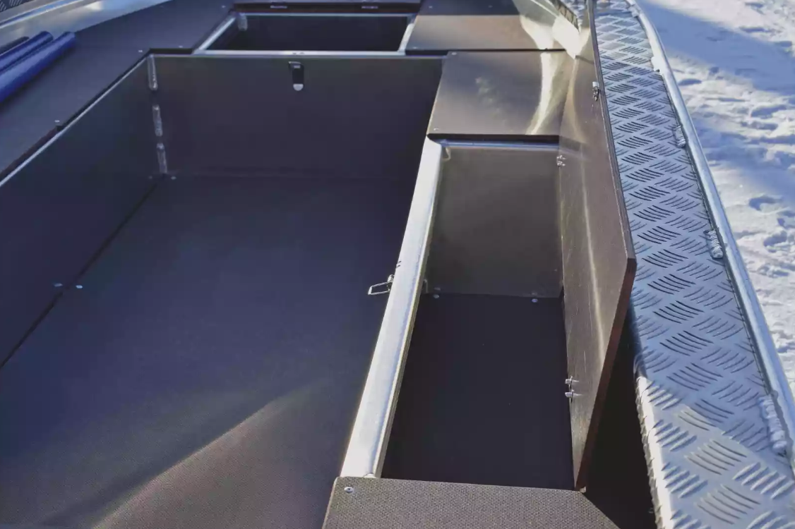 Алюминиевая лодка Wyatboat-370 РМ в Санкт-Петербурге