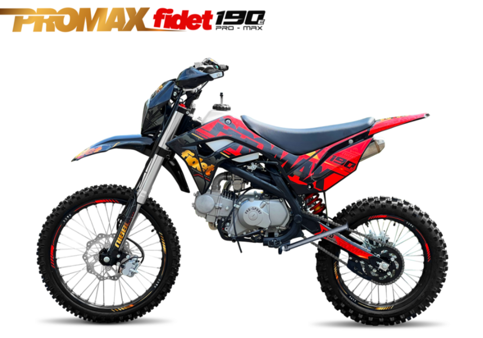 Мотоцикл (питбайк) PROMAX FIDET (ФАЙДЕТ) 190E MAX PRO LUX 19/16 в Санкт-Петербурге