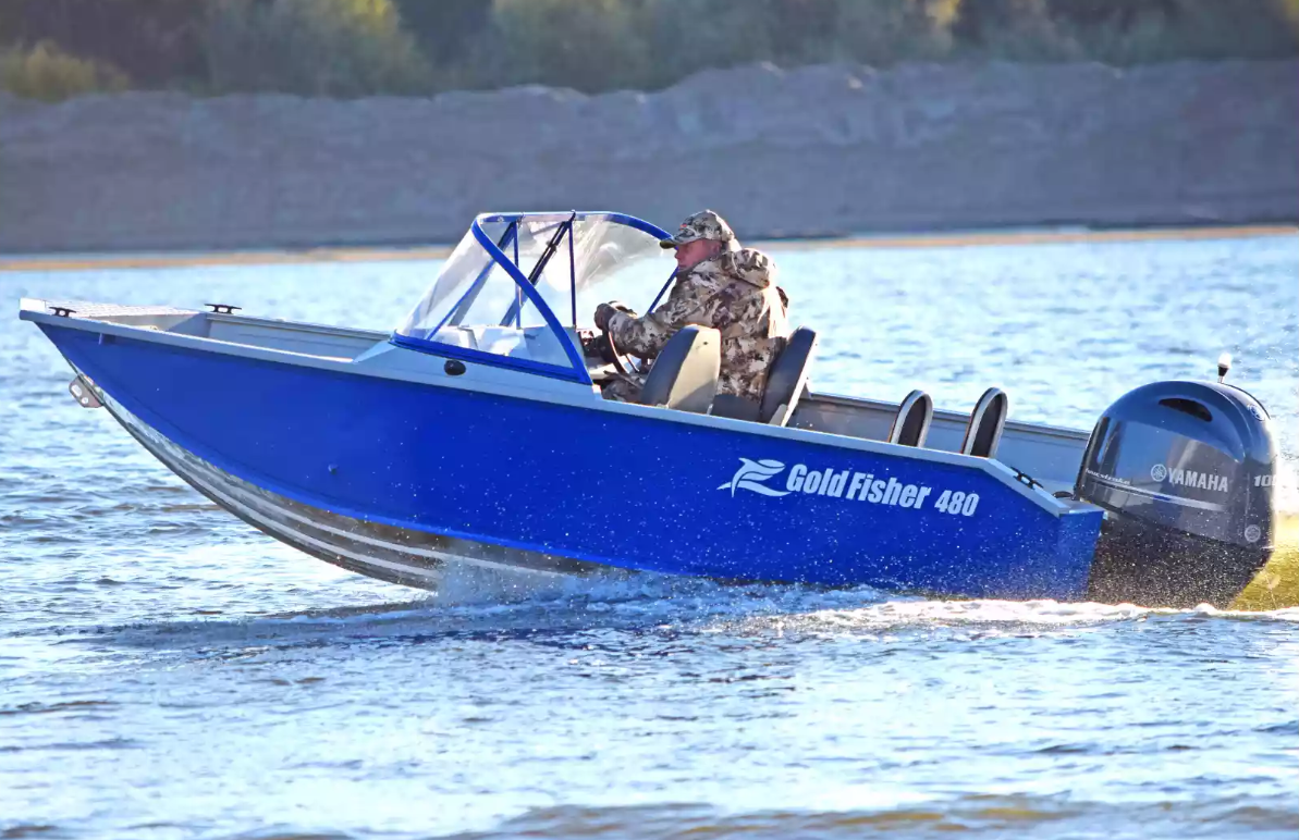 Алюминиевый катер Gold Fisher 480 DCM FISH в Санкт-Петербурге