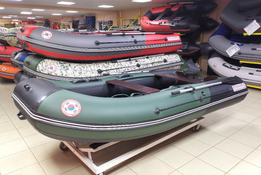 КОМПЛЕКТ Лодка MISHIMO PRO 350 + ЛОДОЧНЫЙ МОТОР MARLIN MP 9.9 (20) AMHS PRO в Санкт-Петербурге