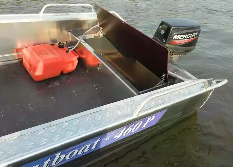 Алюминиевая лодка Wyatboat-460 P в Санкт-Петербурге