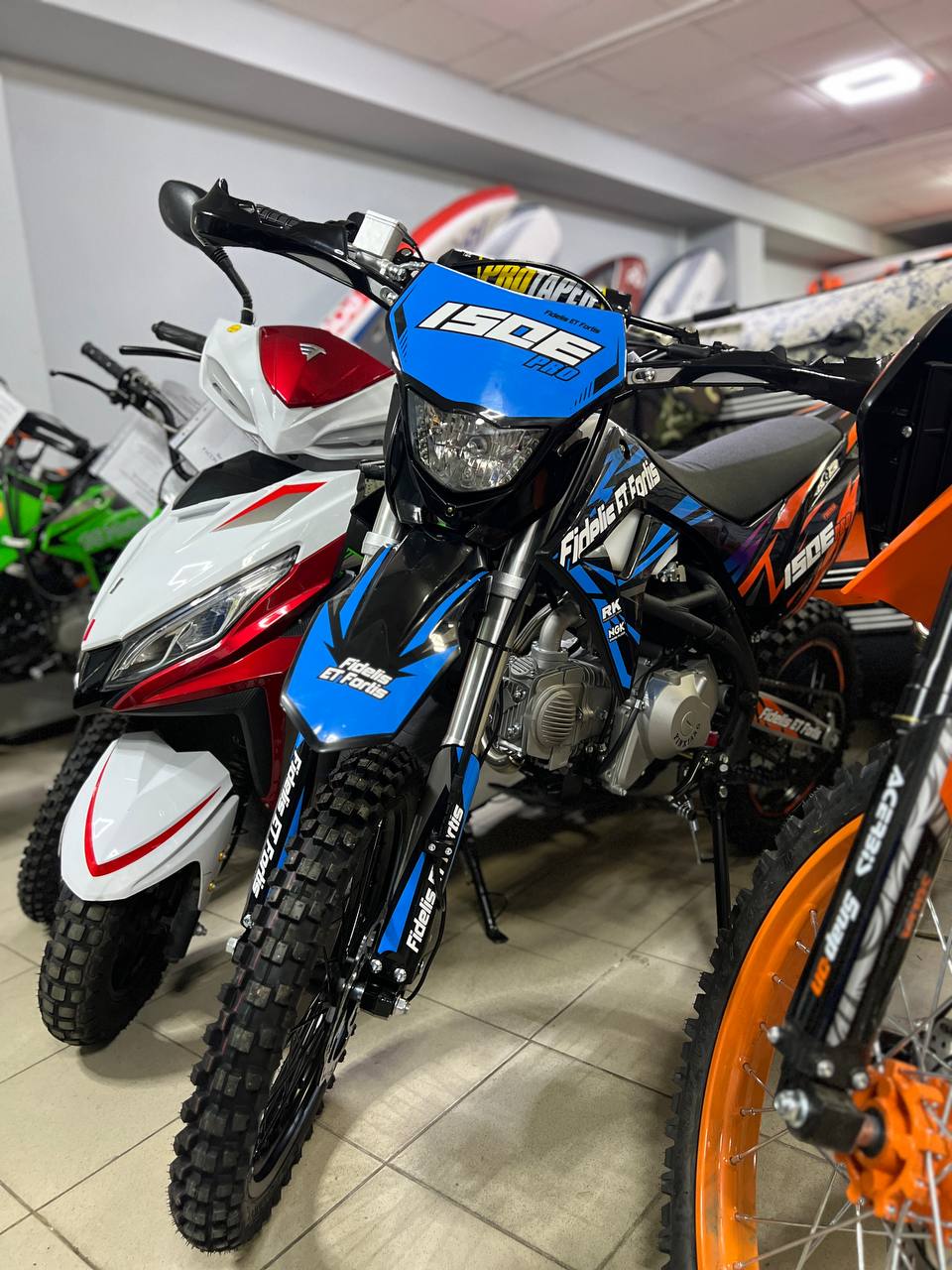 Мотоцикл (питбайк) PROMAX FIDET (ФАЙДЕТ) 190E PRO 17/14 в Санкт-Петербурге