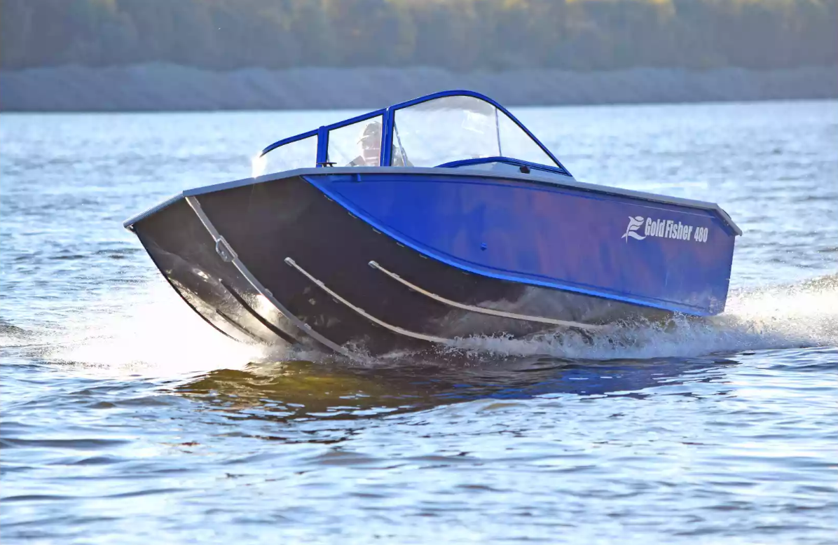 Алюминиевый катер Gold Fisher 480 DCM FISH в Санкт-Петербурге
