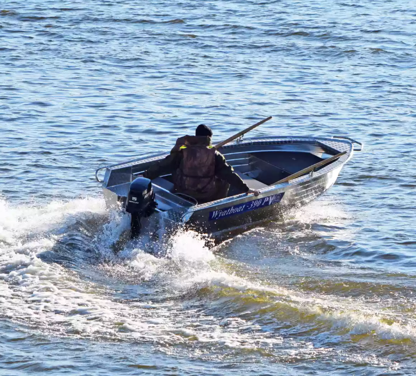 Алюминиевая лодка Wyatboat-390 P в Санкт-Петербурге