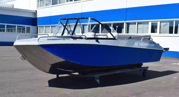 Алюминиевый катер Неман 500 в Санкт-Петербурге