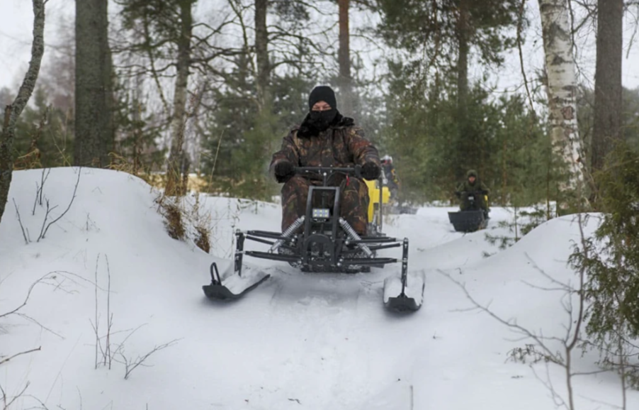 Мотобуксировщик РЫБАК PKD. PSD 20 л.с. (длинная база 1430мм) в Санкт-Петербурге
