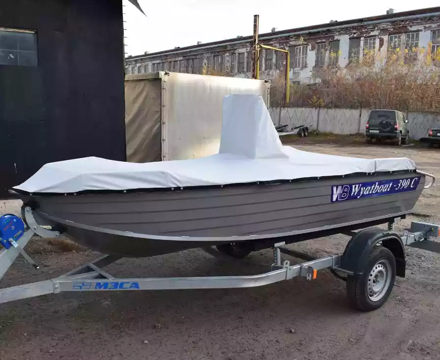 Алюминиевая лодка Wyatboat-390 C в Санкт-Петербурге