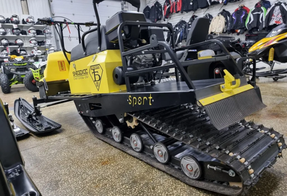 Миниснегоход Бурлак-М Егерь SPORT MAX 20 л.с. с эл.зап. в Санкт-Петербурге