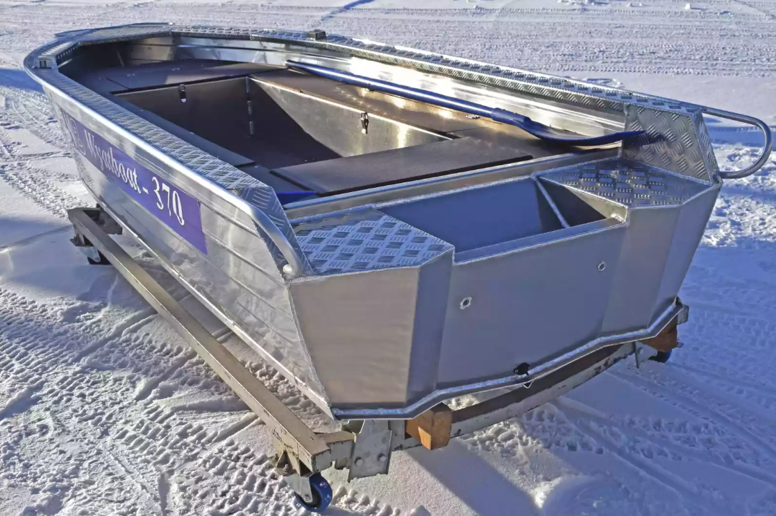 Алюминиевая лодка Wyatboat-370 РМ в Санкт-Петербурге