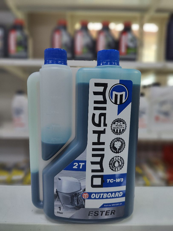 Масло MISHIMO 2T OUTBOARD (ESTER) полусинтетика 1 л в Санкт-Петербурге