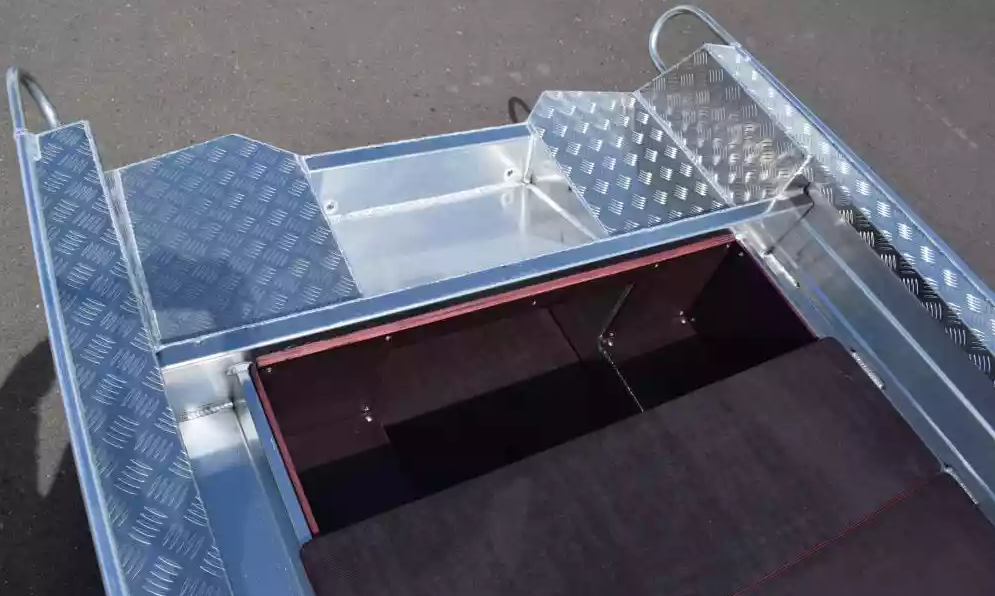 Алюминиевая лодка Wyatboat-390Р Fish в Санкт-Петербурге