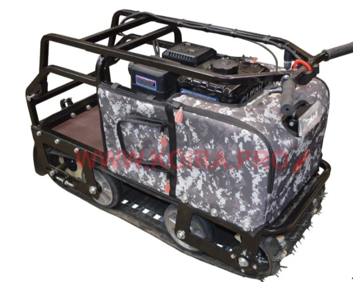 Мини мотобуксировщик КОЙРА "Вжик" (107 см) 7 л/с с ручным стартером в Санкт-Петербурге