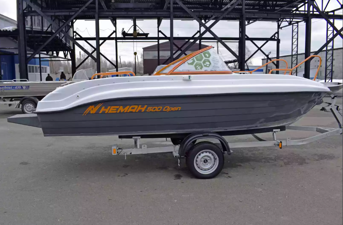 Комбинированный катер Neman-500 Open в Санкт-Петербурге