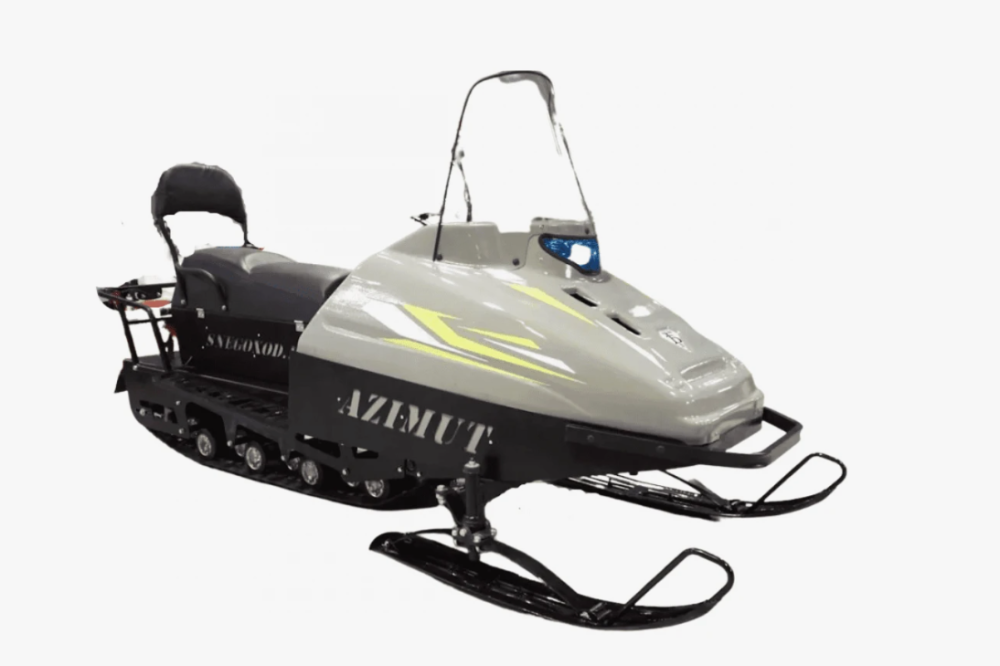 Миниснегоход Бурлак Азимут 20 л.с. , эл.запуск, реверс, тормоз гидравл, капот серый в Санкт-Петербурге