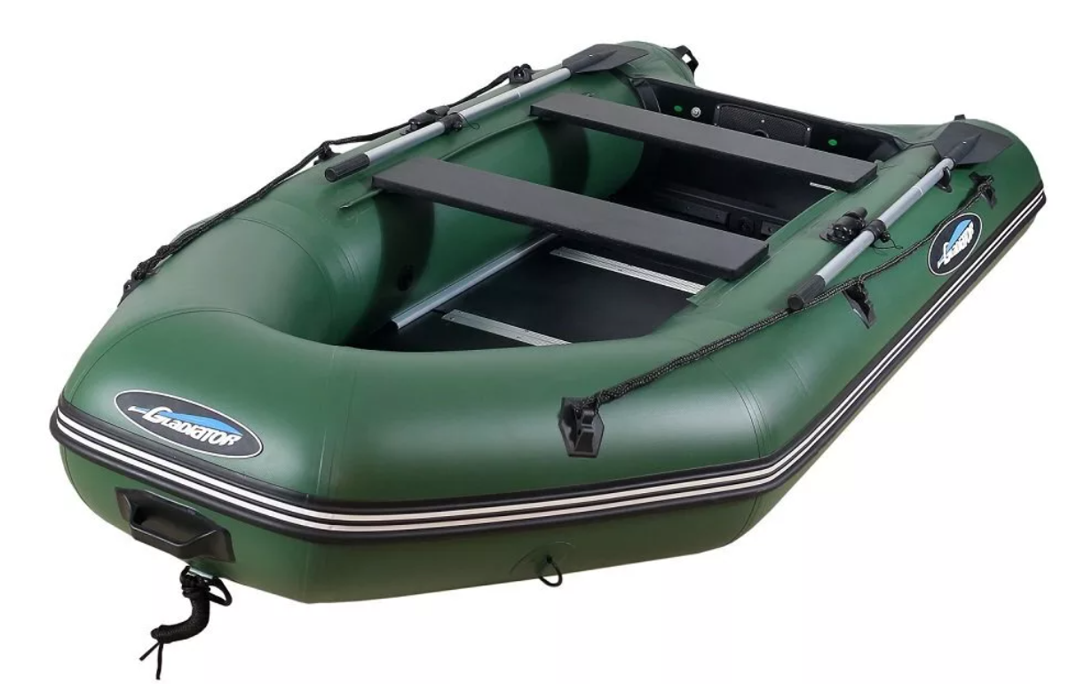 МОТОРНО-ГРЕБНАЯ ЛОДКА ПВХ GLADIATOR A 280 ТК С ФАНЕРНЫМ ДНОМ в Санкт-Петербурге