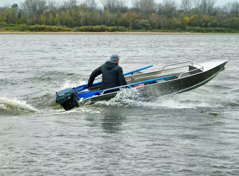 Алюминиевая лодка Wyatboat-390 M в Санкт-Петербурге