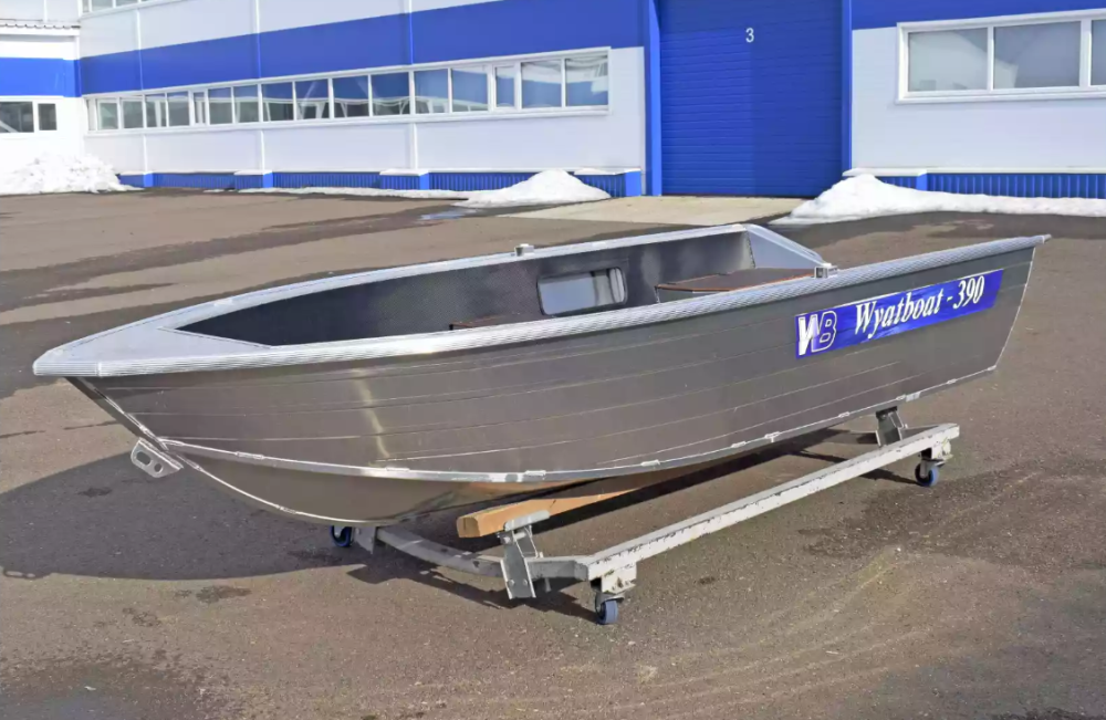Алюминиевая лодка Wyatboat-390 Р NEW в Санкт-Петербурге