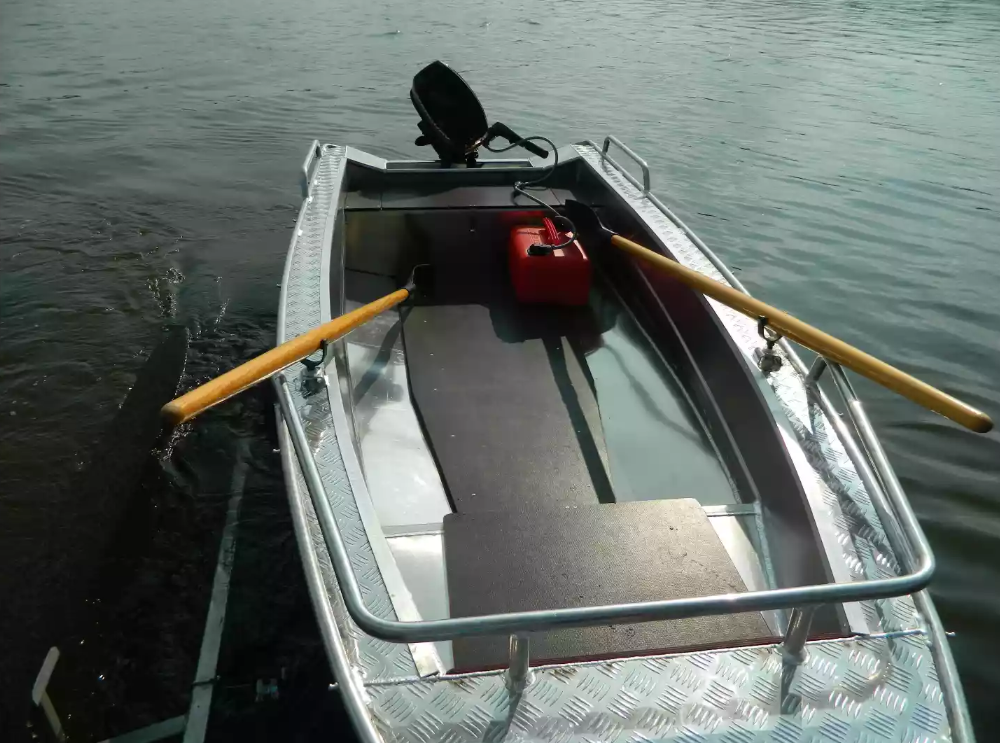 Алюминиевая лодка Wyatboat-390 У в Санкт-Петербурге