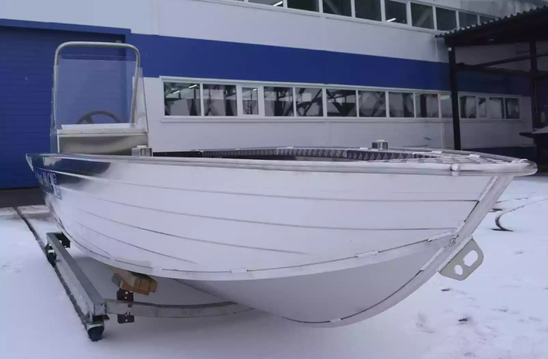 Алюминиевая лодка Wyatboat-390 C в Санкт-Петербурге