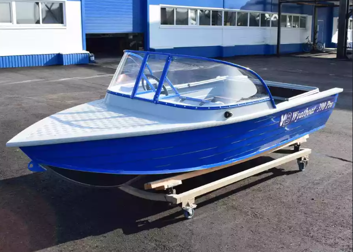Алюминиевый катер Wyatboat-390 Pro в Санкт-Петербурге
