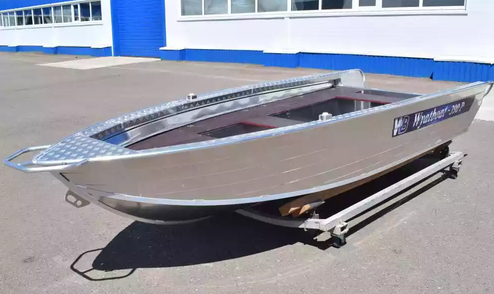 Алюминиевая лодка Wyatboat-390РМ в Санкт-Петербурге