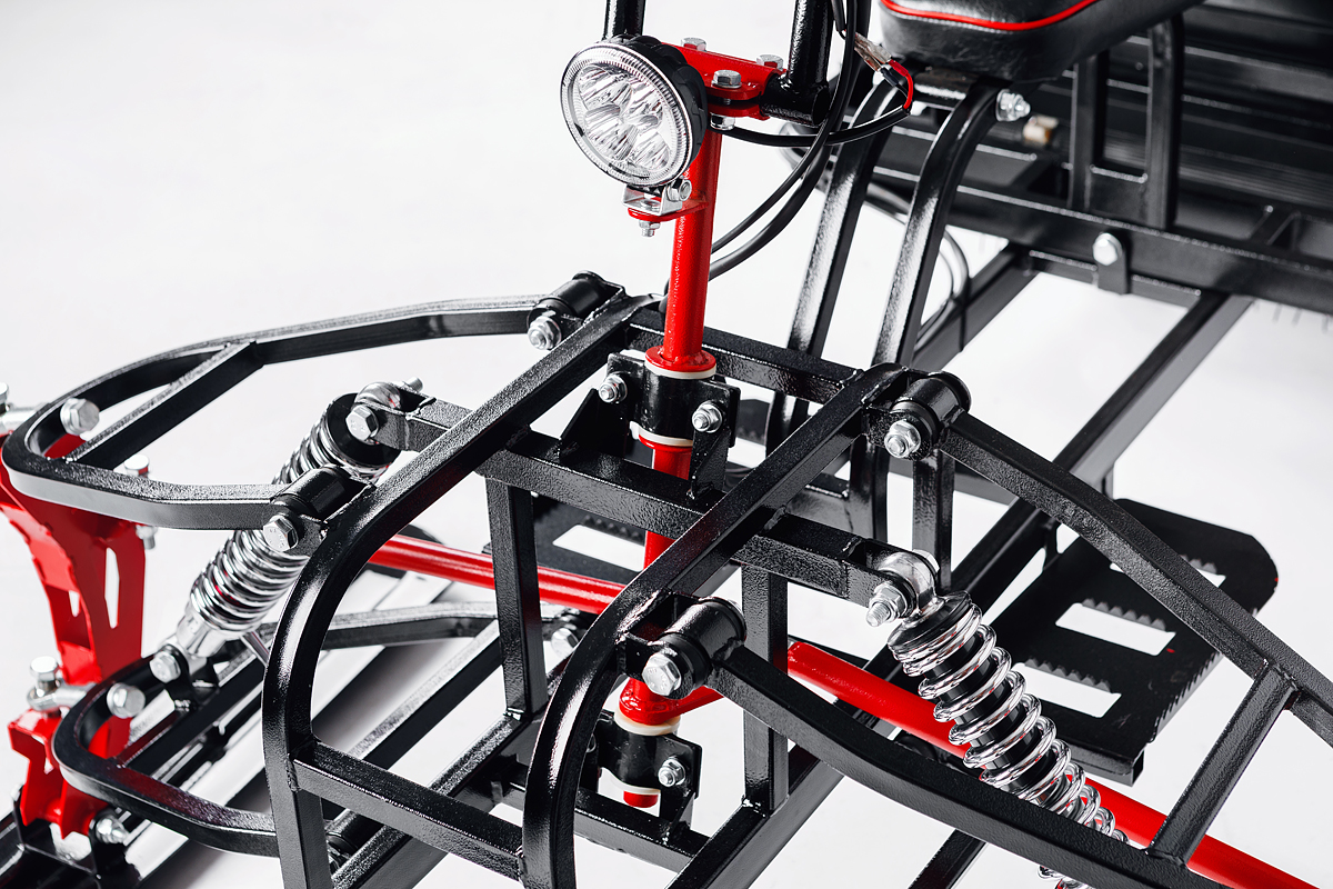 Лыжный модуль IKUDZO с подогревом ручек металлические лыжи в Санкт-Петербурге