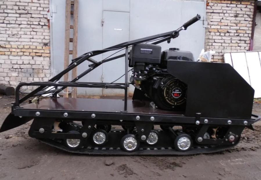 Мотобуксировщик AhtaR Зима 9 л/с с вариатором в Санкт-Петербурге