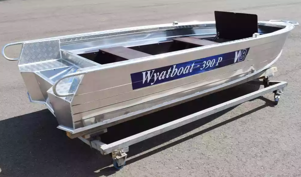 Алюминиевая лодка Wyatboat-390Р Fish в Санкт-Петербурге