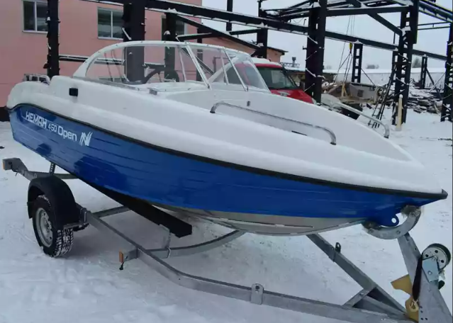 Комбинированный катер Neman-450 Open в Санкт-Петербурге