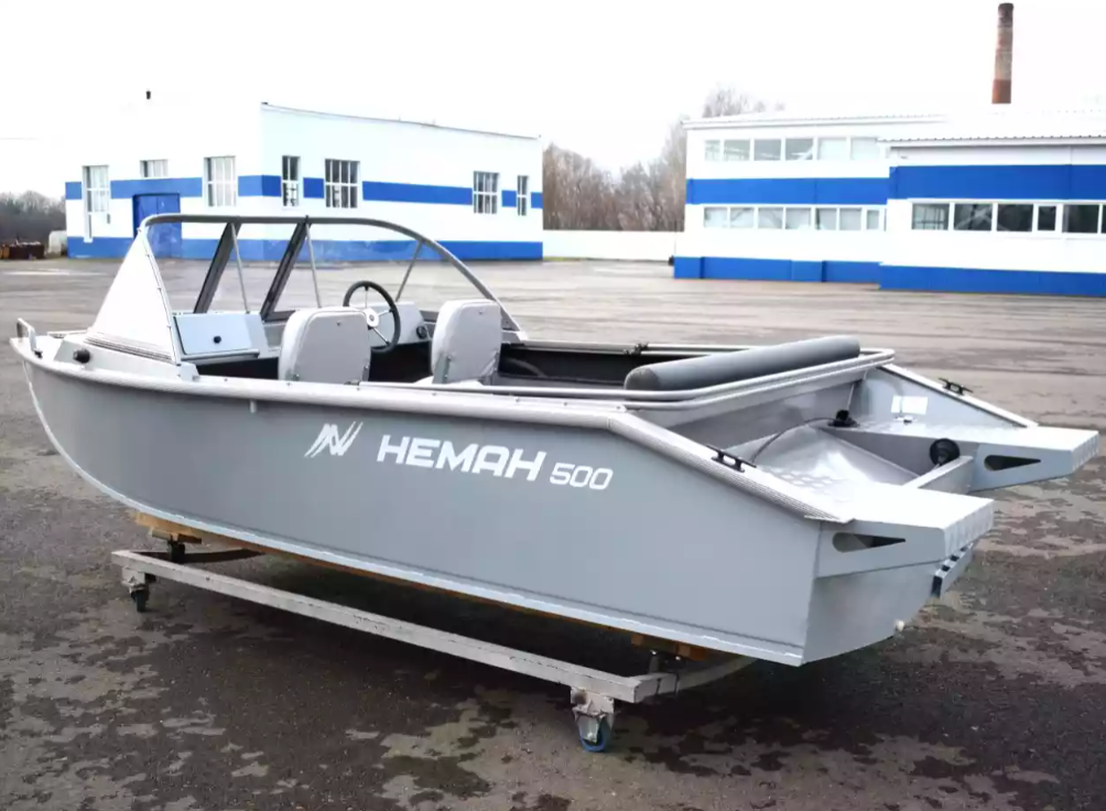Алюминиевый катер Неман-500 Pro в Санкт-Петербурге