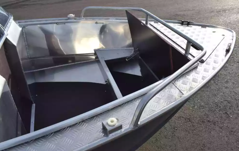 Алюминиевый катер Wyatboat-460 DCM в Санкт-Петербурге