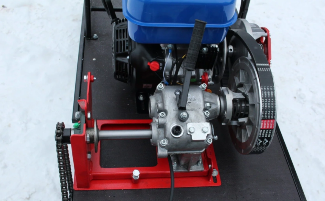 Мотобуксировщик POMOR M-600 PRO K18 в Санкт-Петербурге