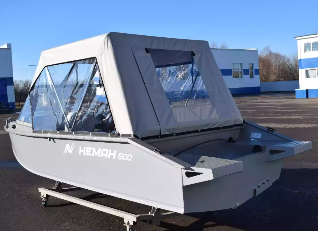 Алюминиевый катер Неман-500 Pro в Санкт-Петербурге