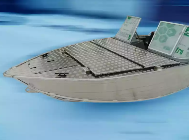 Алюминиевый катер Wyatboat-430T DCM Трансформер в Санкт-Петербурге