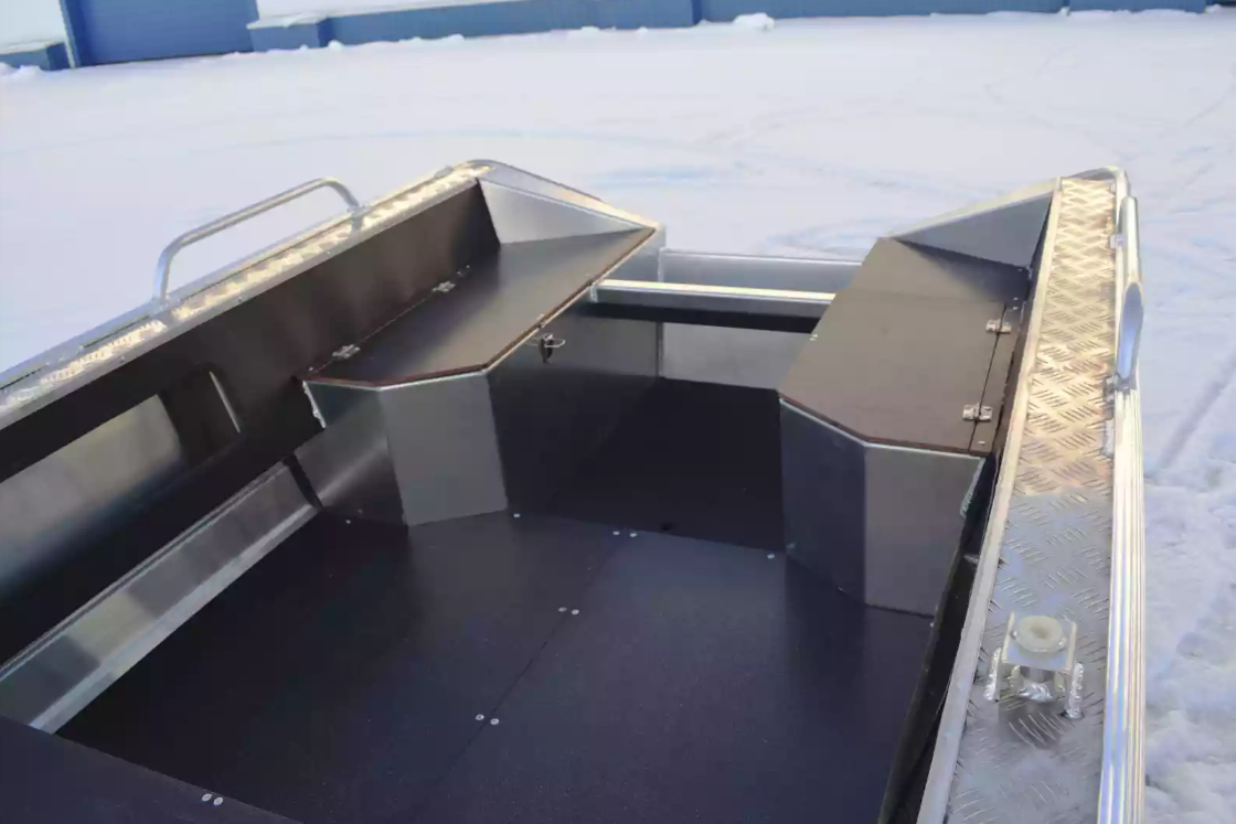 Алюминиевая лодка Wyatboat-370 в Санкт-Петербурге